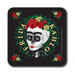 Glasunderlägg Frida Kahlo